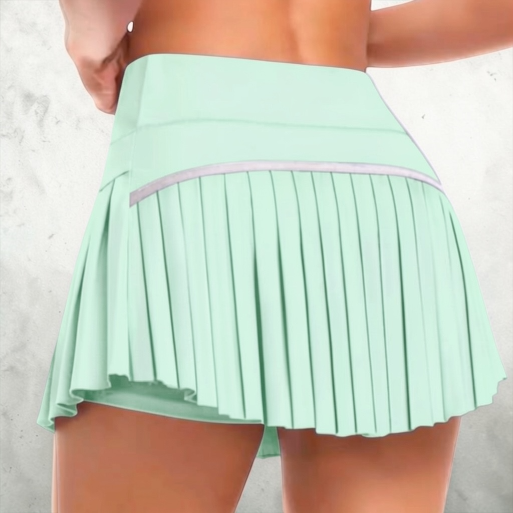 Palm Pale Green Tennis Pádel Skort