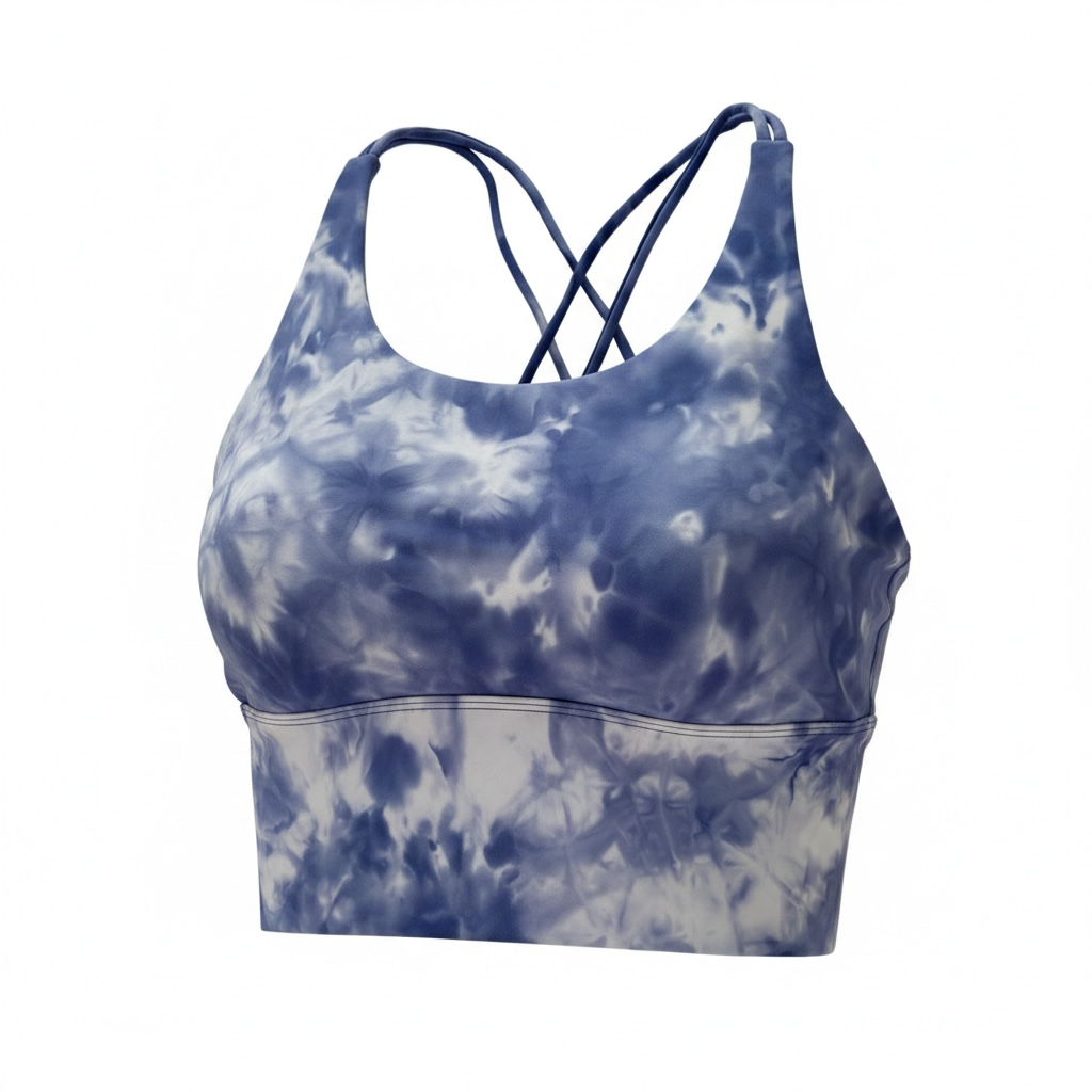 Palm Blue Tie-Dye Leggings Set