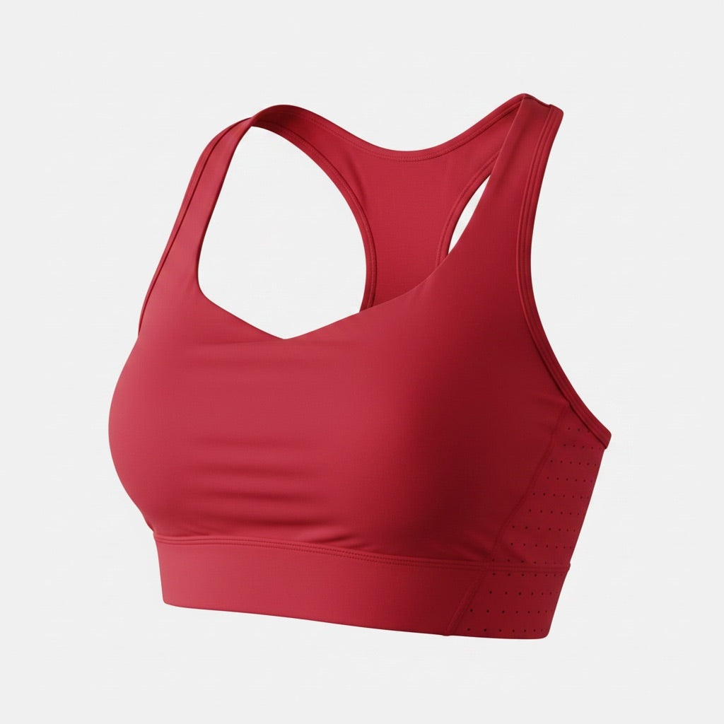 Palm Rose Red Active Wear Skorts Set
