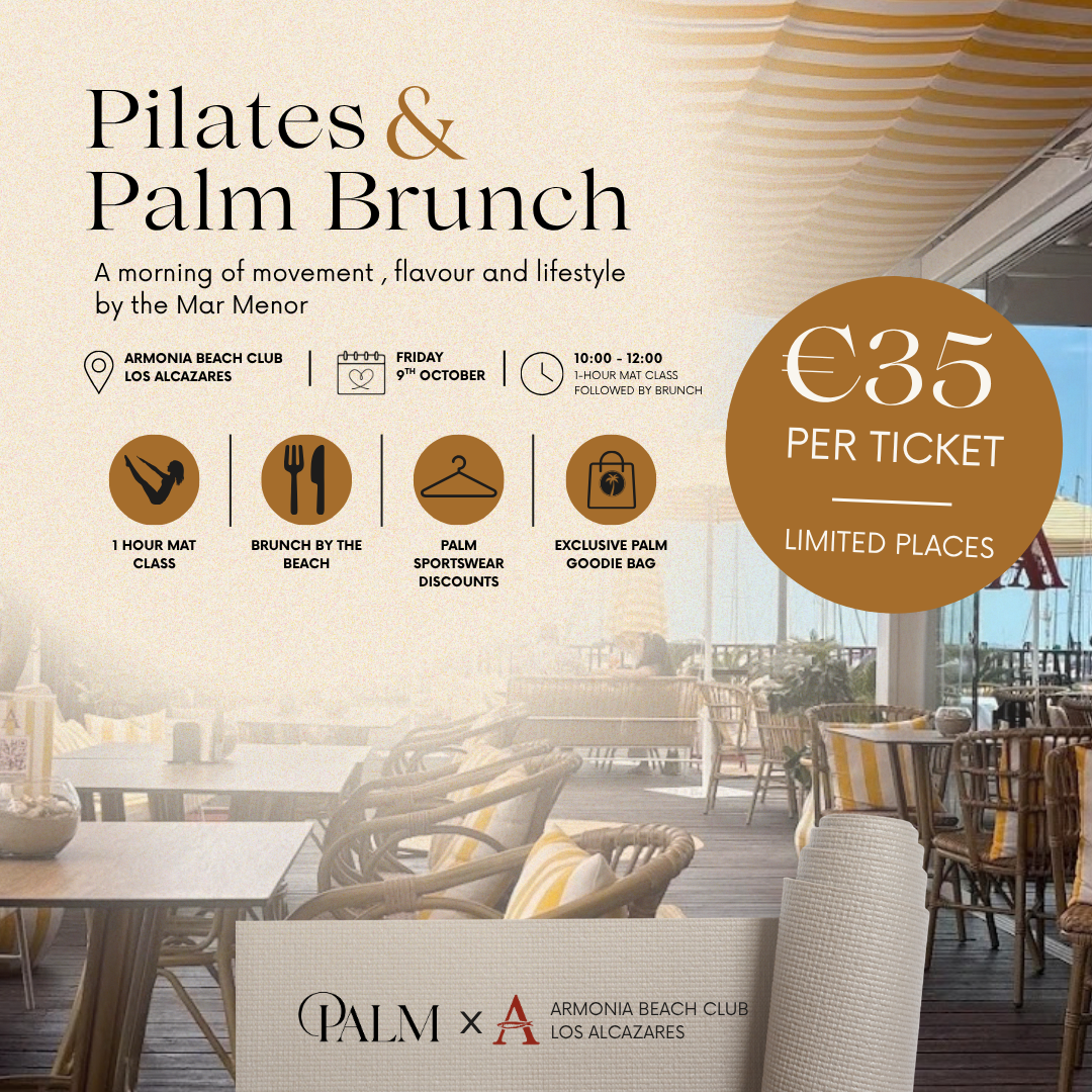 Pilates & Palm Brunch | Friday 9th October | 10:00 - 12:00