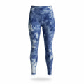 Palm Blue Tie-Dye Leggings