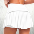 Palm White Tennis Pádel Skort