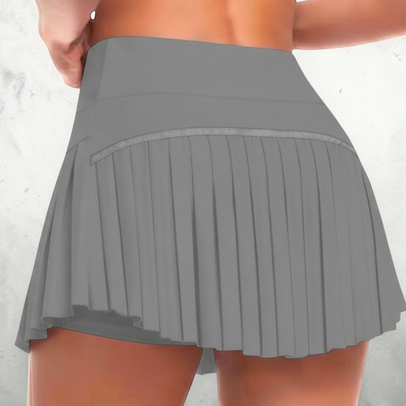 Palm Grey Tennis Skort
