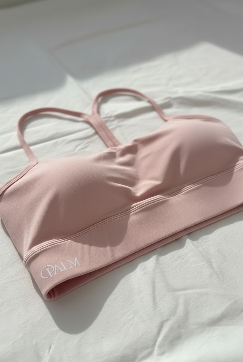 Palm Pale Pink Three Piece Leggings Set