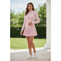 Two Piece Zip Jacket and Skort Set