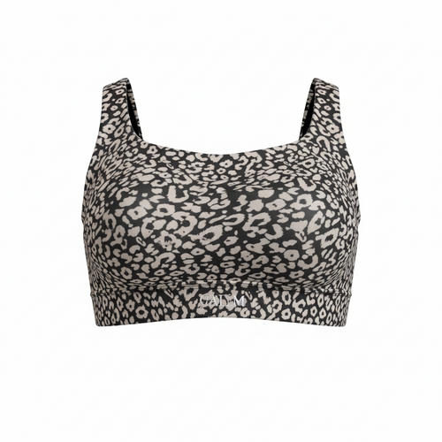 Palm Animal Print Sports Top & Shorts Set